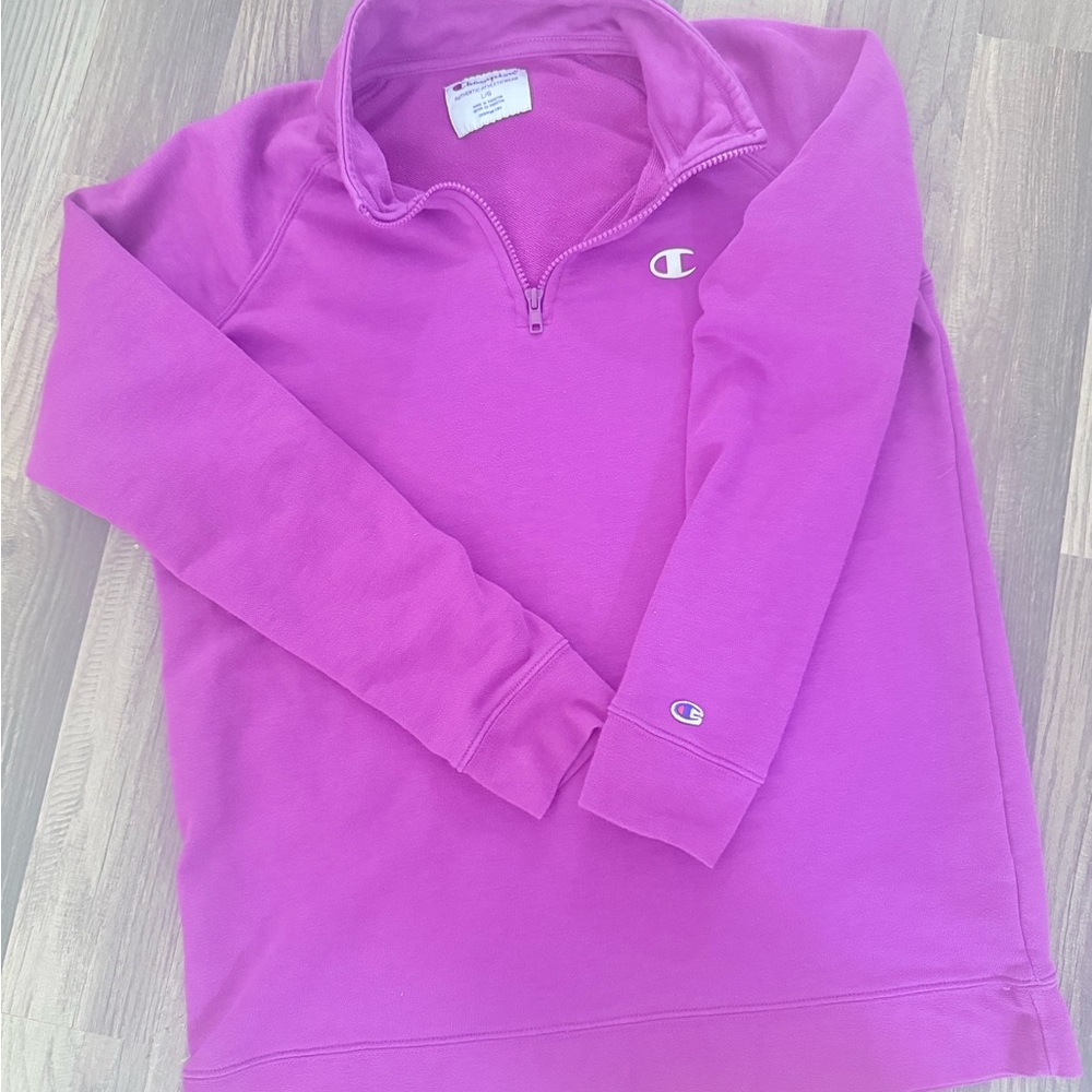 Champion Magenta Athletic Pullover